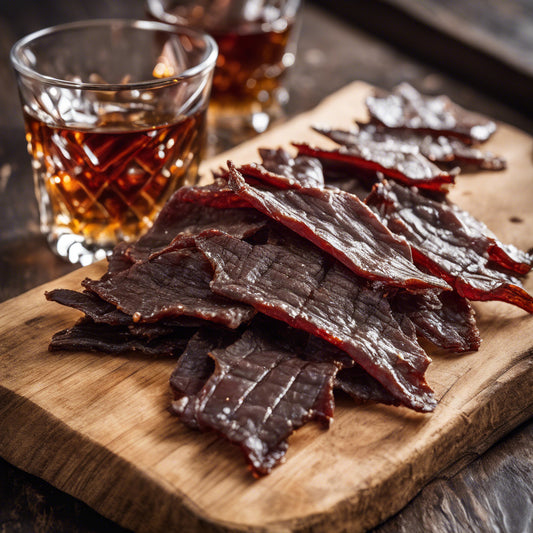 Straight Whiskey Brisket Jerky